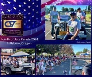 CST participates in 4th of July parade - 2024